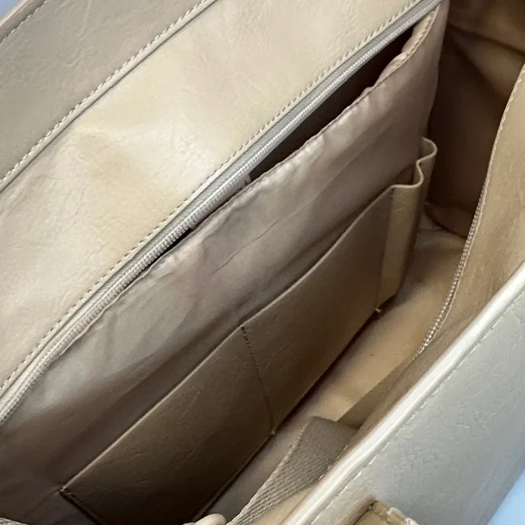 BEIS The Large Work Tote Beige - Picture 11 of 13